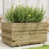 Prolenta Maison Exclusive - Pflanzkübel 90x60x49,5 cm Kiefernholz Imprägniert