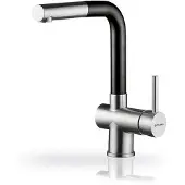 Pyramis 090917603 Einhebelmischer CAPRICCIO Fusion Black mit Zugslauf / Armatur / Mischbatterie