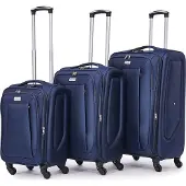 VERTICAL STUDIO EG VS-128|"Tromso" 20" 24" 28" Stoffkoffer 3er-Set navy