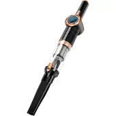 TurboTronic Akku-Handstaubsauger - TT-CT20 - kabellos, 15 kPa Saugkraft, extrem saugstark, mit Ladestation, beutellos, für Auto, Haushalt & Tierhaare schwarz/gold