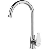 Kuchinox BADLAND Küchenarmatur Wasserhahn FRESNO Küchenmischer für Küche in Chrom