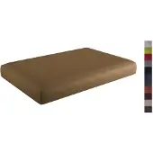 Sunnypillow Palettenkissen mit abnehmbarem Bezug Sitzkissen 120x80x15cm Braun
