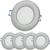 Sweet Led Einbaustrahler Bad IP44 spots badezimmer 3000K 6,5W 5er Pack