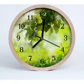 Tulup Holzuhr 20fi cm wanduhr - Apple Tree Fruit