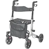 Servoprax Servocare Rollator Leichtgewicht Rollator, mit Tasche, belastbar bis 136 kg