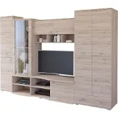 FABRYKA MEBLI IDCZAK Wohnwand Anbauwand Schrankwand TV-Lowboard Sideboard GRENADA