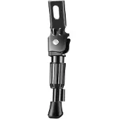Meoiruery Cric bicicleta copii, KkvoGmle, Aliaj de aluminiu, 18 cm, Negru