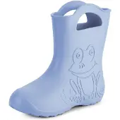 Ladeheid Damen federleichte Eva Gummistiefel Regenschuhe LA-CA-09 (Hellblau, 36/37 EU)