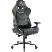 LC-Power AllRoyals AR-GCRGB, Gaming-Stuhl, schwarz, RGB