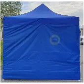 Pártystany-Jičín s.r.o. Faltpavillon 3x3m ALU Premium volle Seitenwand - Blau