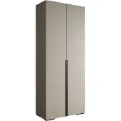 MEBLE KRYSPOL Inova 1 Schrank - 236,7x100x47cm - Kaschmir Kaschmir Schwarz
