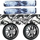 Fantic26 Stunt Scooter Ersatzteile Bundle Swirl Schwarz/Weiß