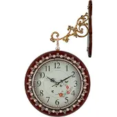 Abc HOME | Wanduhr | Dekorativ | Batteriebetrieben | Quarzuhrwerk | 32 cm Ø