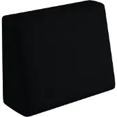 Sunnypillow Palettenkissen mit abnehmbarem Bezug Seitenkissen 60x40x20/10cm Schwarz