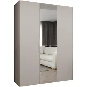 MEBLE KRYSPOL , Kleiderschrank, Schrank 150 cmx202x52, Kaschmir, Kaschmir