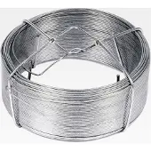 Markenlos Verzinkter Stahldraht, 1,1 mm x 50 m, Spule