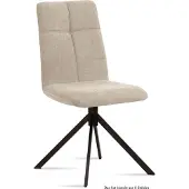 58 aufm Kessel Esszimmerstuhl (8er-Set) Drona 47x92x60 Schwarz/Natur