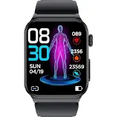 Dopwii Fitness Smartwatch Aktivitätstracker Sportuhr Wearable Musiksteuerung Wecker