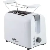 Elta Classicline Toaster Weiß 7 Bräunungsstufen auftauen aufwärmen Cool Touch
