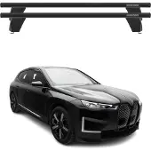 Menabo Dachträger Grundträger für BMW iX I20 2021-2025 Querträger ABE Alu Noir