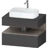 Duravit QA4730043490000 QAT KWTU WH Eck 800x550x600 Gt Mt. H