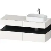 Duravit QA4766016840010 QAT KWTU WH Eck 1400x550x600 Wß Smt H