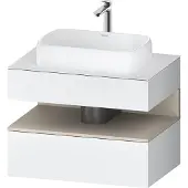 Duravit Waschtischunterschrank Qatego 80x55x60cm, T m/we m, Pl, Nischenb