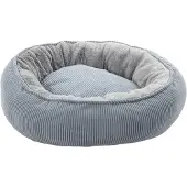 Flamingo Hundebett mit Reißverschluss Colette Rund 46 cm Blau