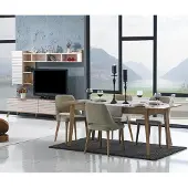 Xl Moebel Gmbh Esstisch 4х Stühle Modern Holzmöbel Wohnwand Esszimmergruppe Wandregal Design
