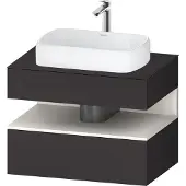 Duravit Waschtischunterschrank Qatego 80x55x60cm, w m/Gr m, Pl, Nischenb
