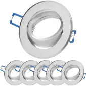 Sweet Led Einbaustrahler deckenspot aluminium GU10 schwenkbar Sparpack