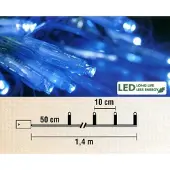 Star Micronics Micro LED Lichterkette 10er Batteriebetrieb blau Best Season 725-24