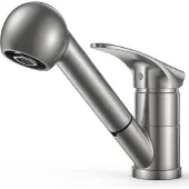 Markenlos Schwarze Küchenarmatur mit Handbrause - 360° drehbar