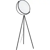 Eglo LED Stehlampe Renitale, 1 flammige Stehleuchte Modern, Standleuchte aus Stahl und Kunststoff, Wohnzimmerlampe, Bürolampe, Lampe mit Trittschalter