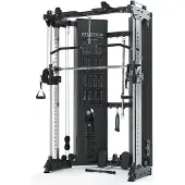ATLETICA X-Pollux | Training ohne Hantelscheiben | Functional Trainer mit Steckgewichten | sehr platzsparend