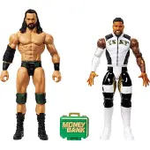 Mattel WWE Main Event Showdown Actionfiguren 2er-Pack mit Zubehör Serie #23