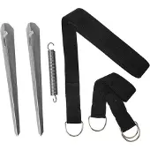 Proplus Sturmsicherung Wohnwagen 12,5 M mit 2 x Stahlhering, 1 x Spannfeder Abspannset