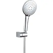 Luzzo Flat Duschset bestehend aus Duschkopf mit Schlauch - Chrom