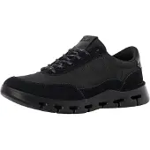 Clarks Nature X Wildleder-Turnschuhe, Schwarz 41 EU