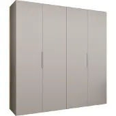 MEBLE KRYSPOL , Kleiderschrank, Schrank 200 cmx202x52, Kaschmir, Kaschmir