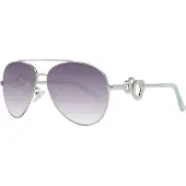 GUESS Sonnenbrille GF0365 10B 59 Damen Silber