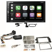 Pioneer AVH-Z5200DAB Android Auto Carplay Einbauset für Suzuki SX4 Fiat Sedici