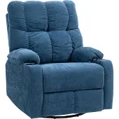 SUGIFT Ruhesessel, Fernsehsessel Polyester, Blau