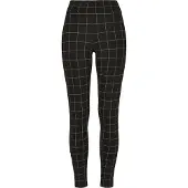 Urban Classics Leggings "Damen Ladies Check High Waist Leggings"