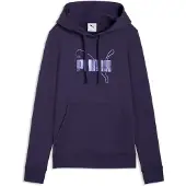Puma Ess Logo Lab Metallic Kapuzenpullover