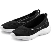 LASCANA Sneaker "Slip-On-Sneaker, Freizeitschuh, Slipper," Ballerina, Halbschuhe zum Reinschlüpfen VEGAN