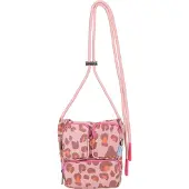 Fritzi aus Preußen Umhängetasche Donny Crossover Bag Canvas Leo Brick rosa