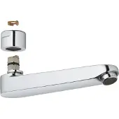 GROHE Euroeco Special / Grohtherm Ergomix Gussauslauf Ausladung 175 mm für Waschtischbatterie chrom - 13138000