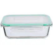 Castey Lunchbox C-ABO1040 Durchsichtig Borosilikatglas rechteckig 1040 ml