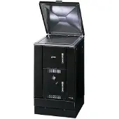 Wamsler wasserführender Küchenofen | K 158 CL | 22 kW | Schwarz